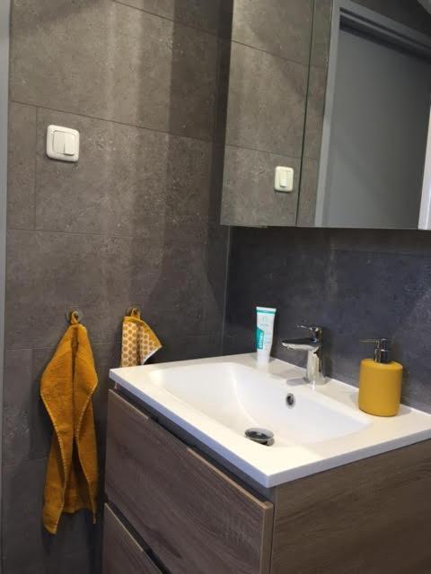 Ruim En Modern Chalet In De Veluwse Bossen Putten Eksteriør bilde
